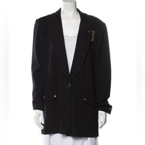 St. John Collection Peacoat in Black